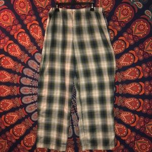 Plaid pajama pants